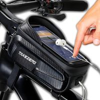 SAKWA ROWEROWA WODOODPORNA UCHWYT ETUI NA TELEFON TORBA NA RAMĘ SASZETKA