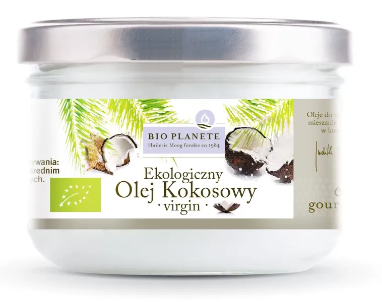 Olej Kokosowy Virgin BIO 200 ml - BIO Planete zdjęcie 1