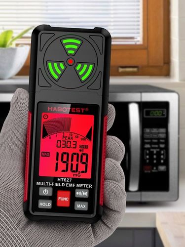 MIERNIK POLA ELEKTROMAGNETYCZNEGO EMF TESTER FAL RADIOWYCH HABOTEST HT627 na Arena.pl