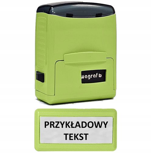 Pieczątka Wagraf B1s do 3 wersów - 12 kolorów obudowy do wyboru na Arena.pl