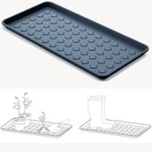 Ociekacz buty tacka podkładka plastik czarny