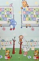 składana mata 150x180x1cm - liczby/droga