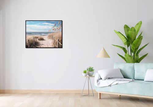 Plakat 80x60cm Nadmorski Most na Arena.pl