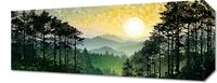 Obraz 50x20cm Mozaika Dźwięków Przyrody
