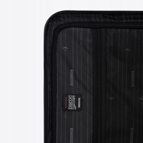 WITTCHEN mała walizka z ABS-u z żebrowaniem czarna na Arena.pl