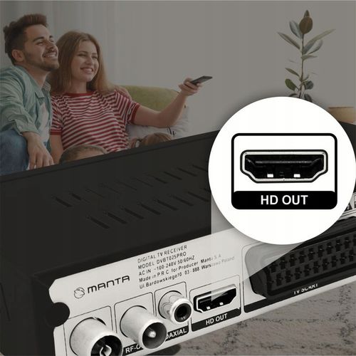 TUNER DEKODER DVBT2 DVBT 2 TV NAZIEMNEJ HEVC H.265 HDMI PVR EPG FULL na Arena.pl