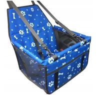 TRANSPORTER DLA PSA TORBA NA SIEDZENIE SAMOCHODU Niebieska