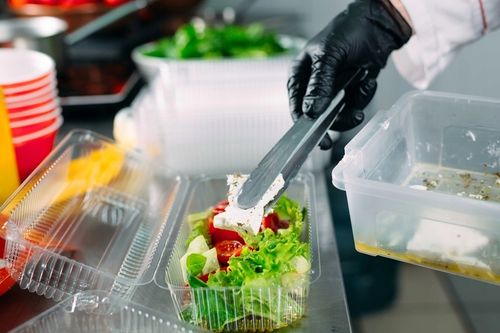 Pojemnik pudełko opakowanie na ciasto 50szt. 1,3l wesele komunia na Arena.pl