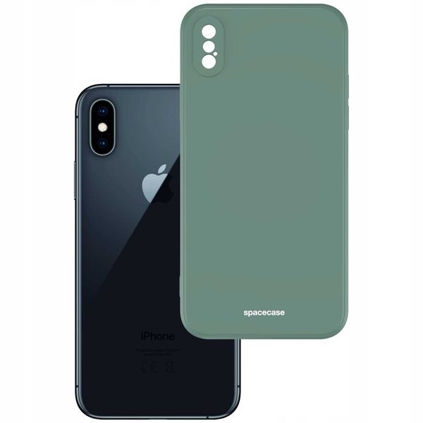Spacecase Silicone Case Iphone Xs Max Dark Green zdjęcie 2