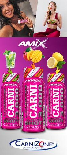 L CARNITINE 3000 SHOT dla kobiet x10 ampułek - L karnityna na odchudzane na Arena.pl