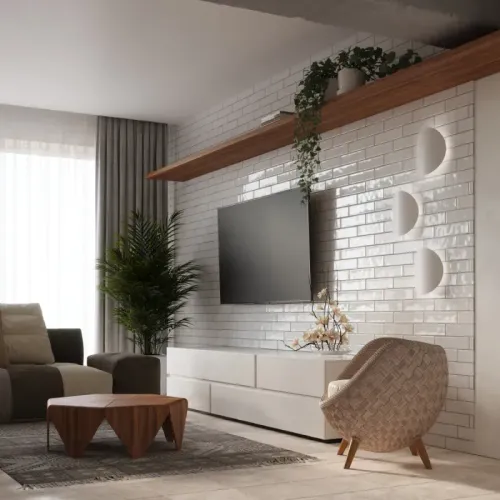 Kinkiet SENSES biały na Arena.pl