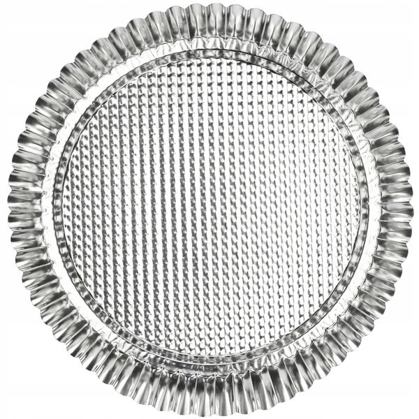 BLACHA OKRĄGŁA FORMA DO PIECZENIA TARTY CIAST 28cm zdjęcie 5