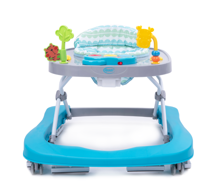 4 BABY Chodzik WALK'N PUSH TURKUS zdjęcie 1
