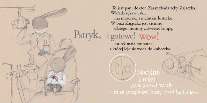 Zajączek u dentysty zdjęcie 5