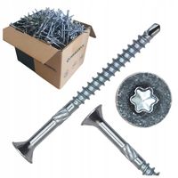 WKRĘT KONFIRMAT DO PŁYTY MEBLOWEJ I DREWNA SAMOWIERCĄCY 4x50 - 200