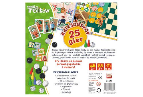 Trefl 01678 Kalejdoskop 25 gier na Arena.pl