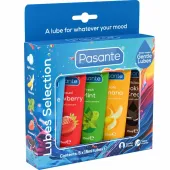 pasante zestaw lubrykantow smakowych 5x15ml woda bez parabenow vegan