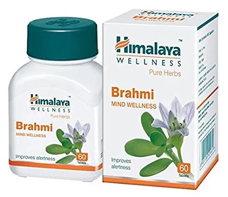 Preparat ziołowy Brahmi Himalaya 60 tabletek zdjęcie 1