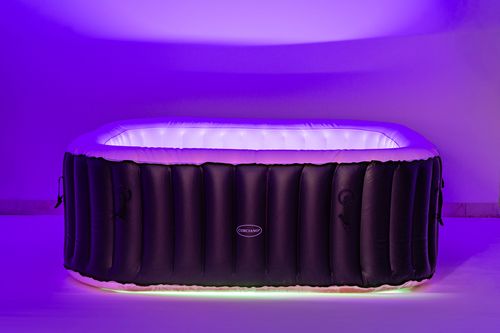 Jacuzzi Basen Ogrodowy Spa Corciano Kwadratowe 196 x 66 cm Hydromasaż na Arena.pl
