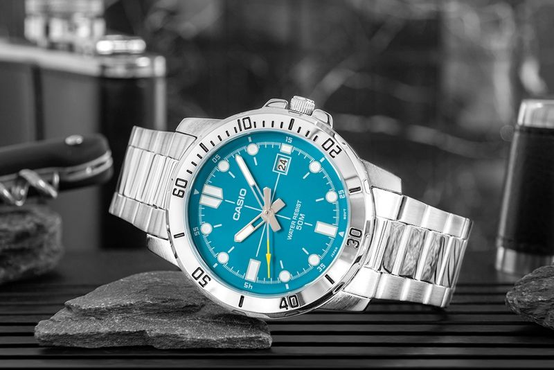 zegarek męski casio mtp-vd01d-3e2vudf + box zdjęcie 6