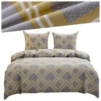 Pościel 160x200 + 2 poszewki KOMPLET POŚCIELI bawełnianej satyny WYBÓR