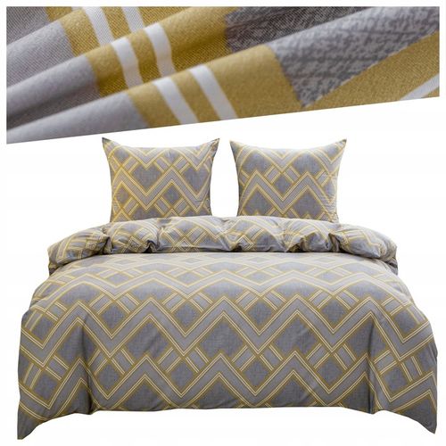 Pościel 160x200 + 2 poszewki KOMPLET POŚCIELI bawełnianej satyny WYBÓR na Arena.pl