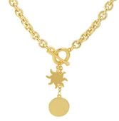 naszyjnik księżyc w pełni i słońce (c21/wio/07au)