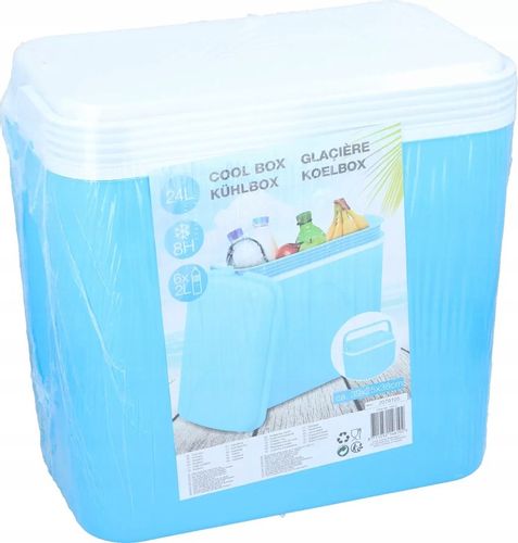 Lodówka turystyczna przenośna podróżna na wkłady mrożące piknik lato 24L na Arena.pl