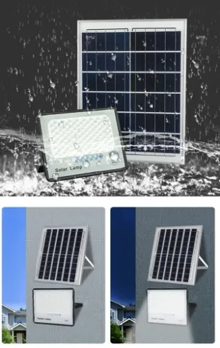 HALOGEN SOLARNY Z CZUJNIKIEM ZMIERZCHU 100W PILOT na Arena.pl