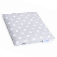 Termofor z pestek wiśni 20x20cm 500g Groszki szare