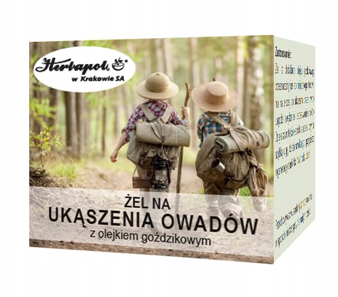 ŻEL NA UKĄSZENIA OWADÓW 20g HERBAPOL zdjęcie 1