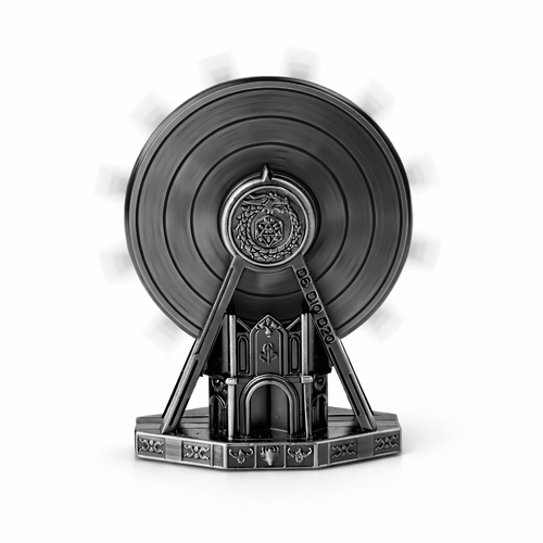 Srebrny | 11 cm | Metal | Kości Koło | Cathedral Dungeon na Arena.pl