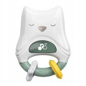 2X CHICCO SOWA ŚWIECĄCA GRZECHOTKA MELODIE DŹWIĘKI 0M+