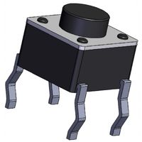 10x Micro switch TACT przycisk mikroprzełącznik 6x6mm switch 4.3mm h 5mm 4p