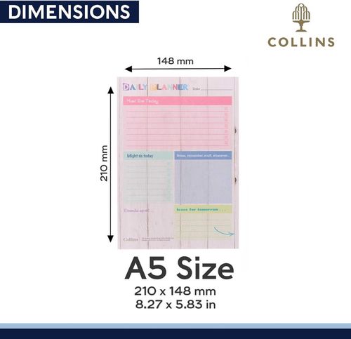 Planer Dzienny A5 Notatnik 60 arkuszy Collins na Arena.pl