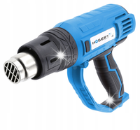 Opalarka 2000W 2 biegowa z regulacją temp, 600 °C