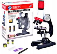 Mikroskop Dla Dzieci Zestaw Edukacyjny Nauka 1200X