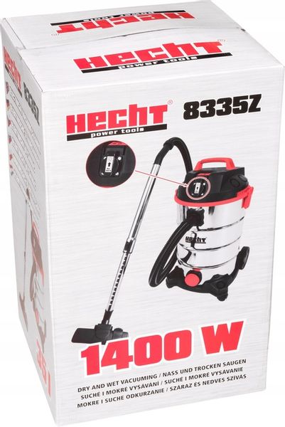 HECHT ODKURZACZ PRZEMYSŁOWY MOKRO SUCHO 1400W 35L zdjęcie 3