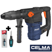 Młot CELMA Professional PRWg 40GEO 1600W SDS Max 10J + wkrętak MAKITA