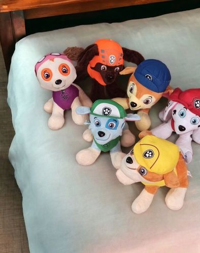 Patrol Marhsal Chase Zuma Sky Everest Rubble ZESTAW MASKOTKA PLUSZAK PIESKI na Arena.pl