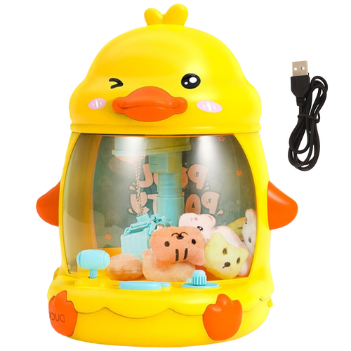 Duża Gra Zręcznościowa Kaczka Automat Maszyna Do Łapania Zabawek LED Muzyka na Arena.pl