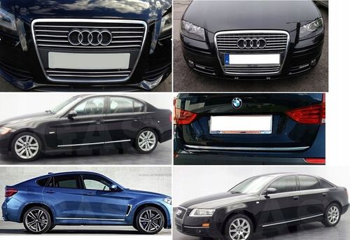 LISTWA CHROM RANTOWA RANTÓWKA 6x8mm POŁYSK 7,5M na Arena.pl