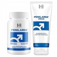 Zestaw Tabletki + Krem na POWIĘKSZENIE PENISA Penilarge MEGA POGRUBIENIE