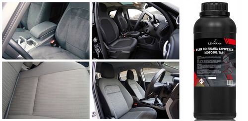 PŁYN 1L DO PRANIA DYWANÓW TAPICERKI samochodowej ŁADNY ZAPACH koncentrat na Arena.pl