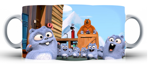 Kubek ceramiczny Grizzy i Lemingi na Arena.pl