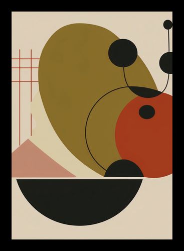 Plakat 29,7x42cm Geometryczny Balans na Arena.pl