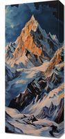 Obraz 30x70cm Górki Majestat Chwil