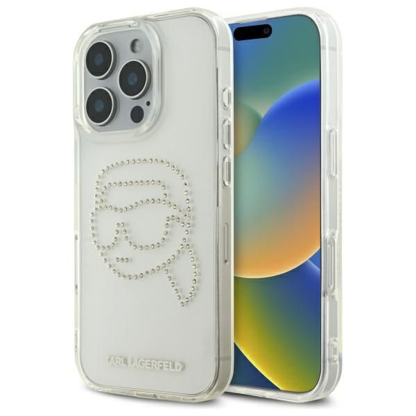 Etui Karl Lagerfeld do iPhone 16 Pro Max, Przezroczysty zdjęcie 1