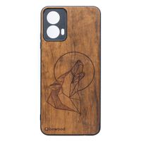 drewniane etui bewood do motorola g34 5g wilk imbuia