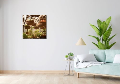 Obraz 60x60cm Zawieszone Ogrody na Arena.pl